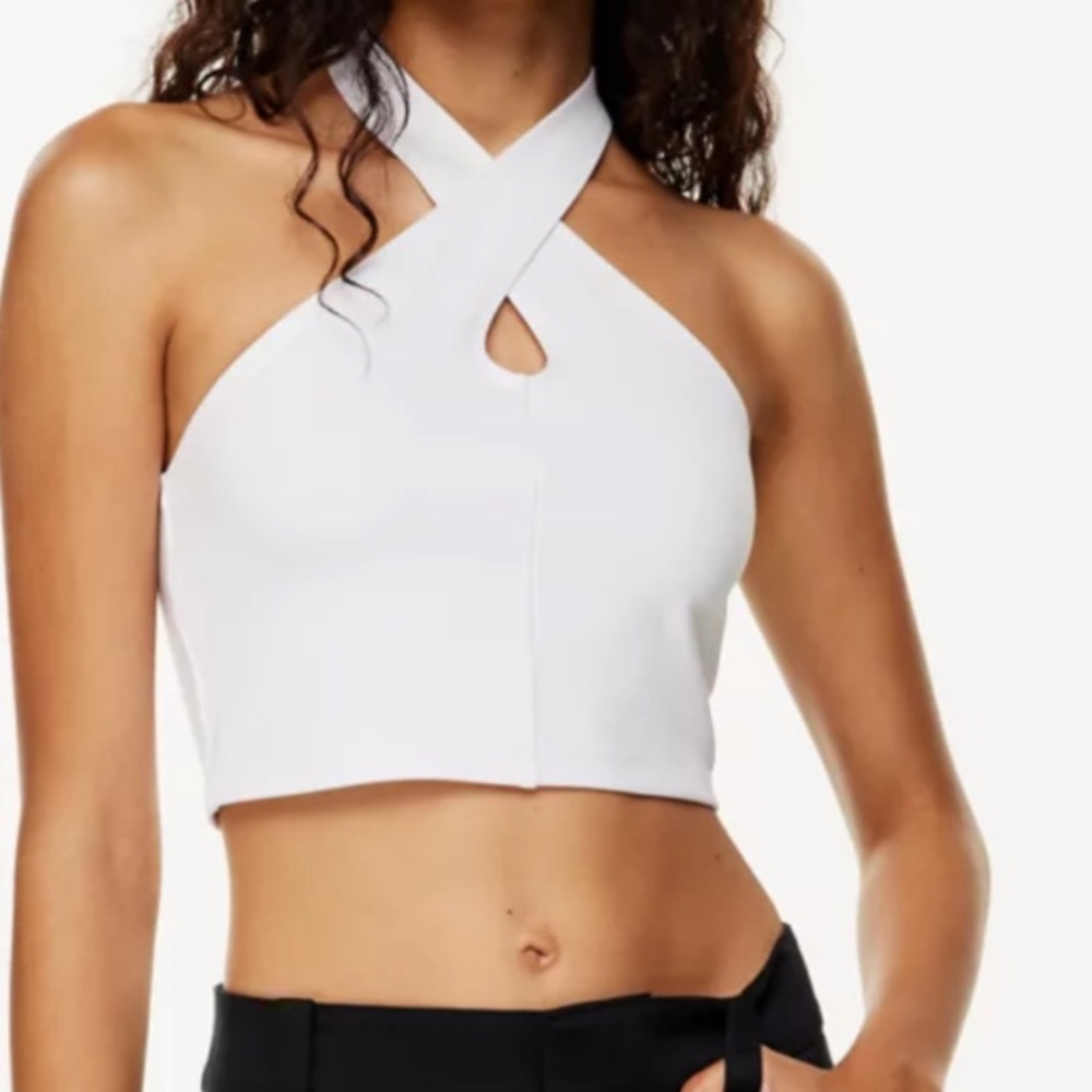 Aritzia halter neck tank